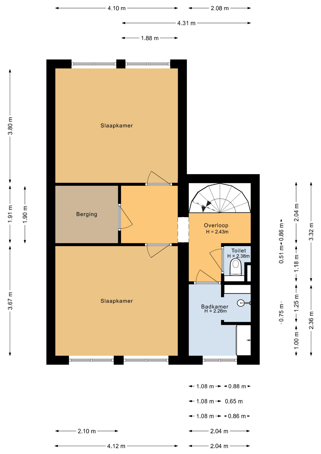 Karveel 49 62 - 8242 VP - lelystad-plattegrond-2